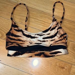 Size small cheeta print bikini top don’t remember where I bought